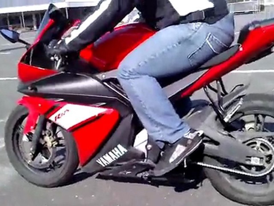 gratte 205 vs yzf-r 125 pot scorpion