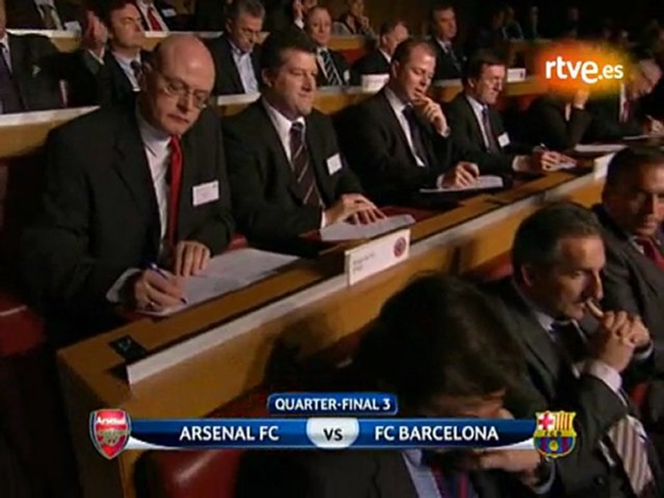 Sorteo de cuartos de la Champions League 2009-10