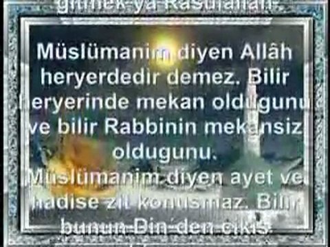 Senin Yolunda olmak Ya Rasûlallâh