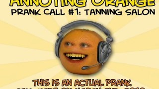 Annoying Orange Prank Call #1: Tanning Salon