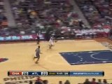Maurice Evans gets the steal and takes it in for the monster
