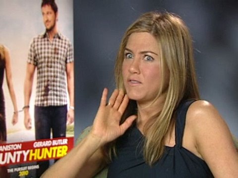 Aniston and Butler talk The Bounty Hunter