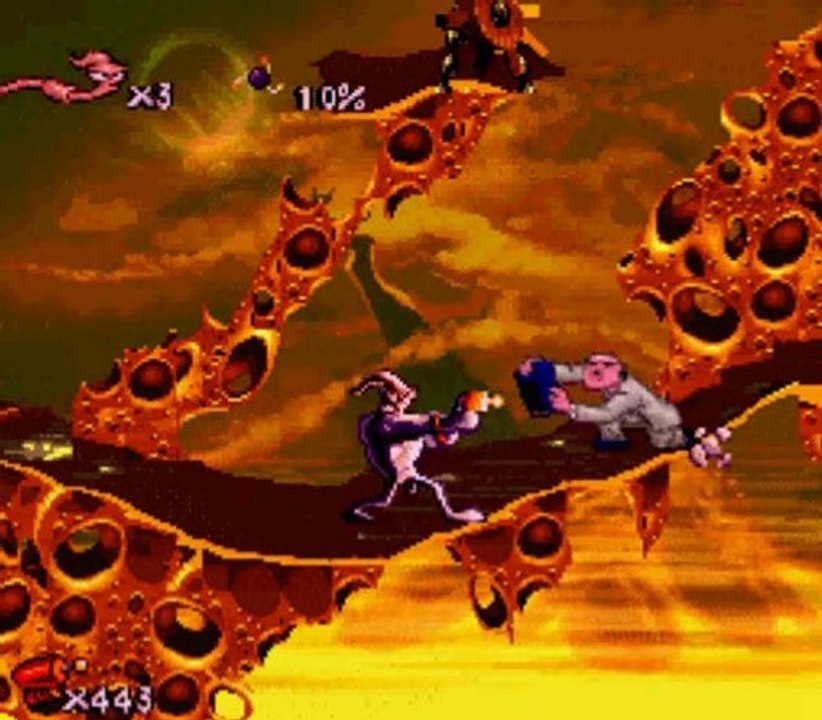 Hellcat présente : Earthworm Jim (Super NES)
