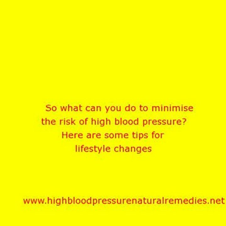 High Blood Pressure Natural Remedies