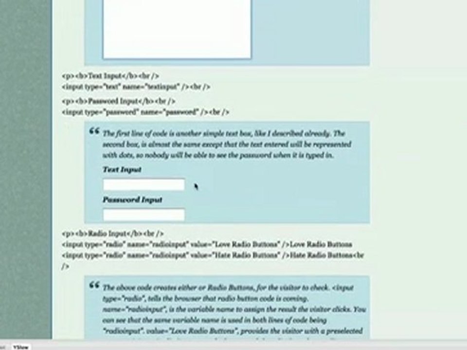 HTML W3C Tutorial Pt3