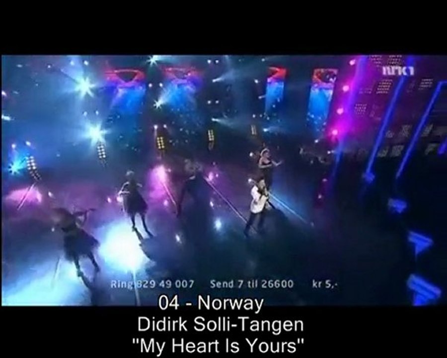 My top 10 ESC 2010 & Best Songs Eurovision 10 (From Spain)