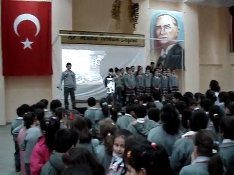 Veliköy ilköğretim okulu. Çeşmi siyahım. Çanakkale