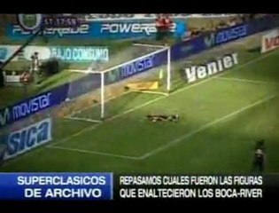 El superclásico Boca-River a través de la historia