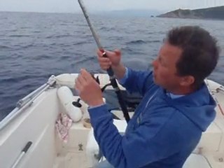 sériole sur 30/100eme 1 peche en corse