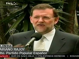 Rajoy pide controles para elecciones de España