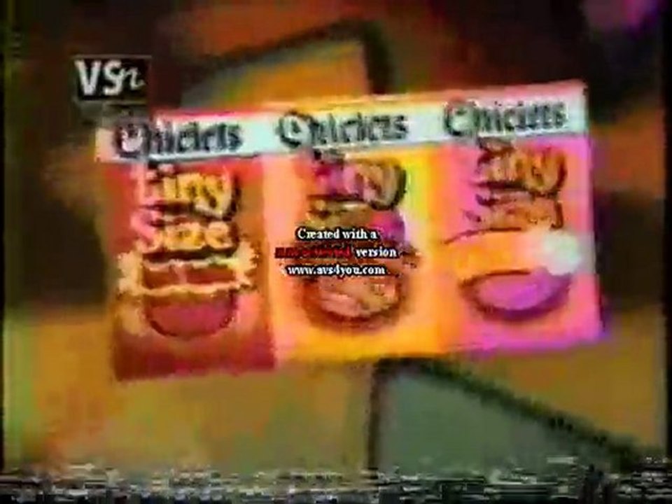 1991 Tiny Bite Size Chiclets Commercial