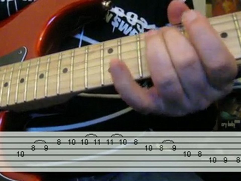 Little jazz blues guitar lick