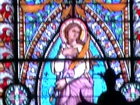 L'interieur de la basilique de notre dame de Fourvière