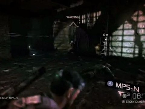 Splinter Cell Conviction - Warehouse Infiltration Demo