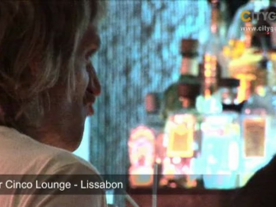 Bar Cinco lounge, Lissabon
