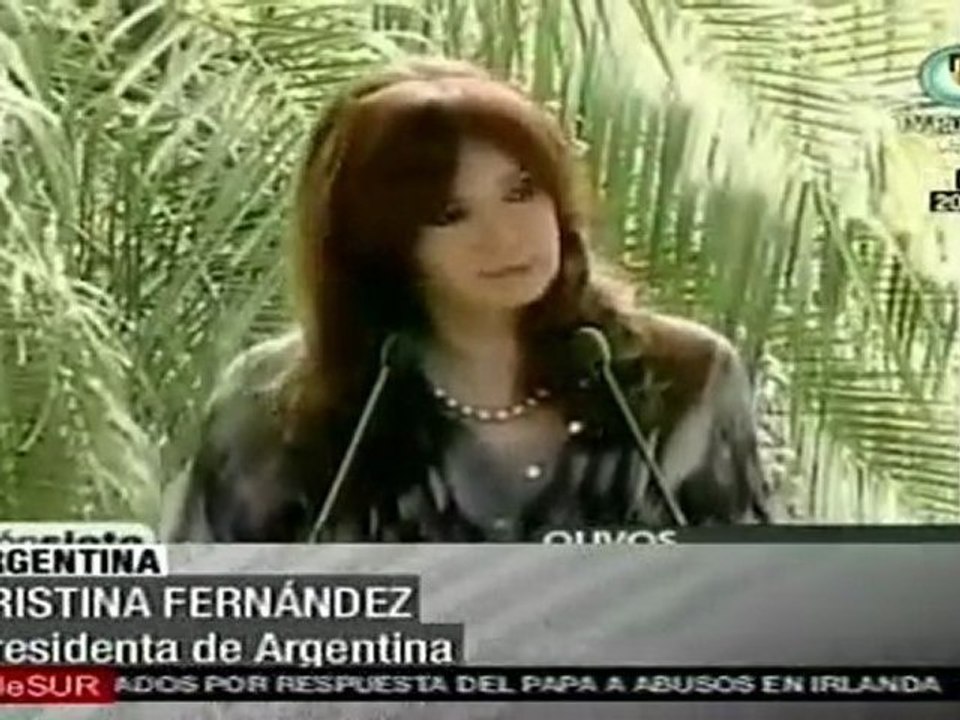 Cristina Fernández anuncia visita de presidente ruso a Arge