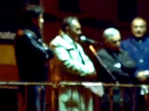 Matera comizi di Acito e Casino e di Scarciolla 20-03-2010