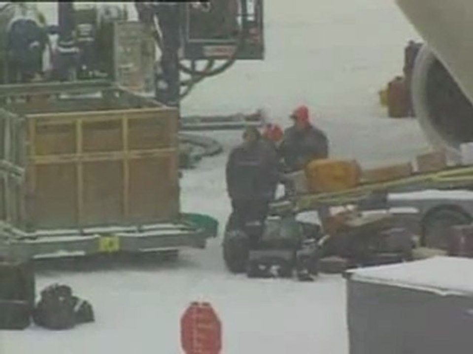 Comment nos bagages sont chargés à l'aéroport