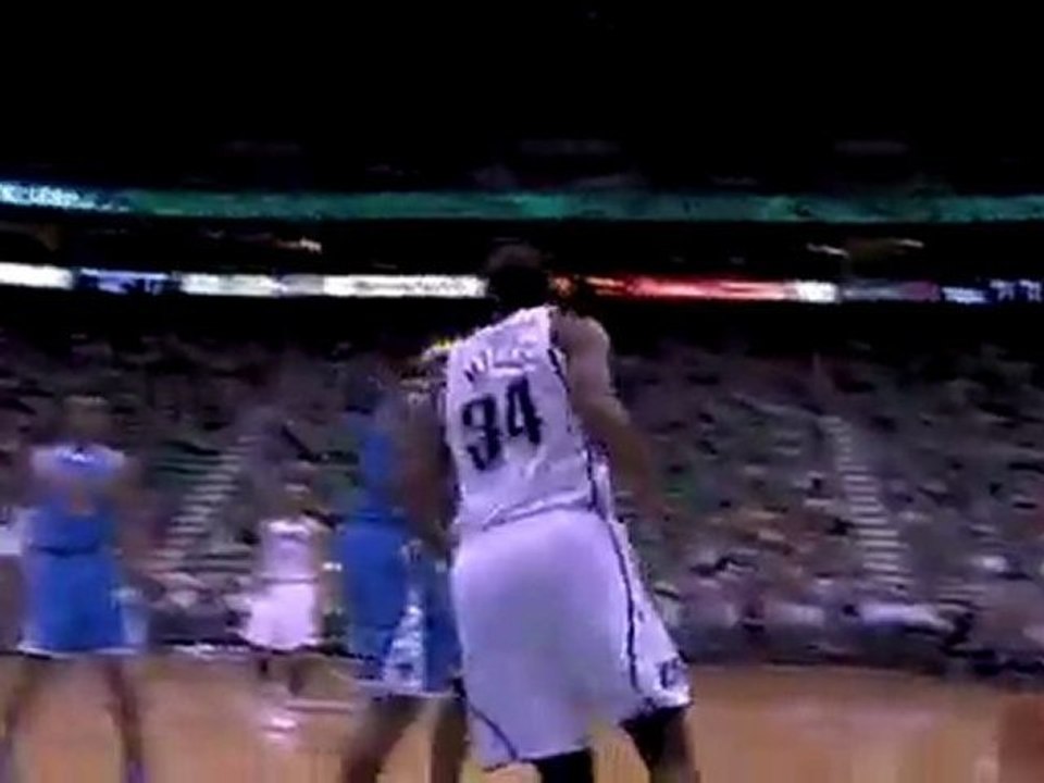 C.J. Miles drives to the basket and finishes with a powerful