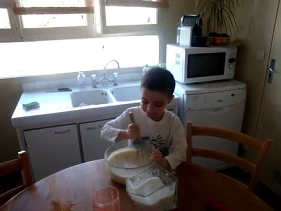 Benjamin et les crêpes