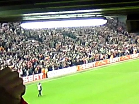 Hymnes Liverpool Fc -Losc Lille Metropole (18 mars 2010)