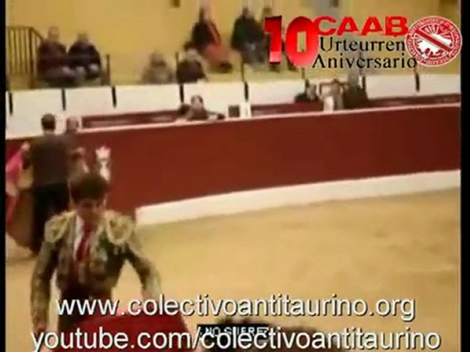 Llanto de toro. Tortura animal