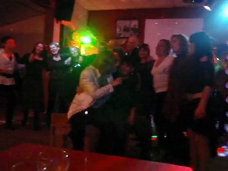 Sosie de Claude François en scène au Chrisnat