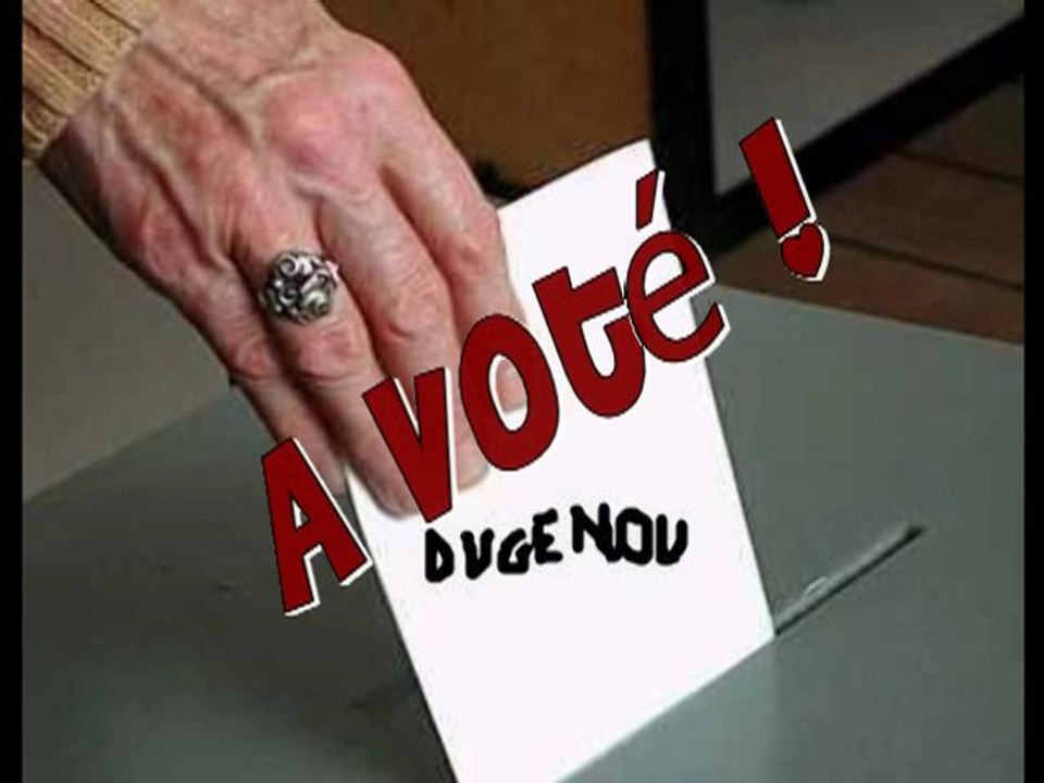 A voté !