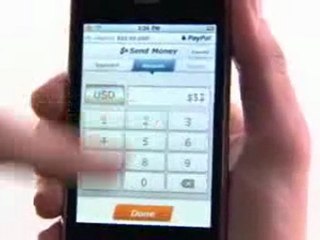 Paypal lance « Bump to send money »