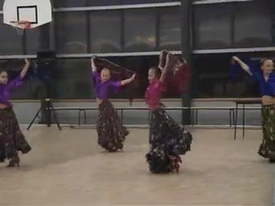 Dance espagnole par l'école chorégraphique de Kiev