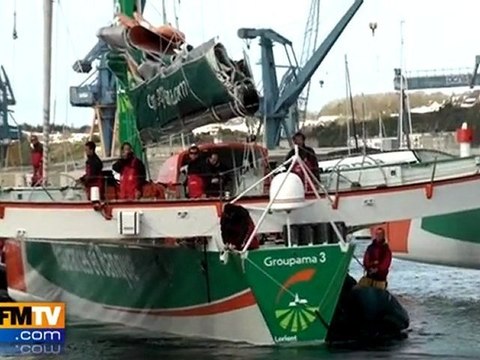 Cammas remporte le trophée Jules Verne