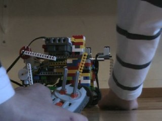 char légo rechargeable a distance automatiquement