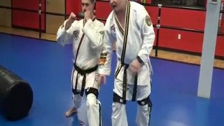 Martial Arts speed drills with resistance bands