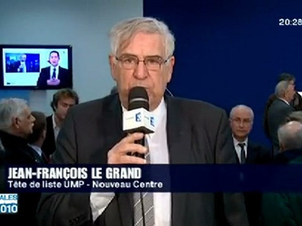 régionales Basse-Normandie 2010 : ITW de JF Le Grand