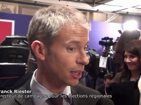 Régionales 2010, second tour : Réaction de Franck Riester