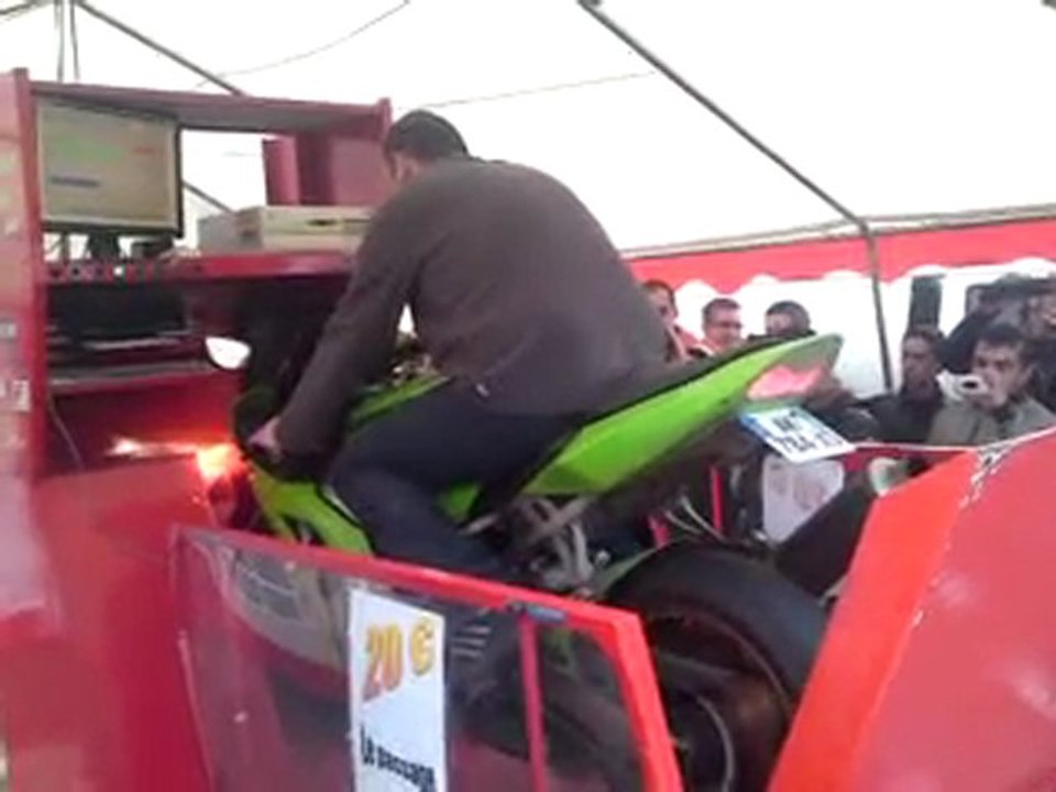passage au banc ZX6RR (600)