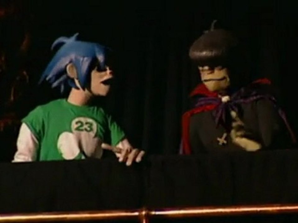 Gorillaz - 2D & Murdoc In New York (HD)