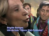 Réaction de Brigitte Barèges au 2nd Tour des Régionales 2010