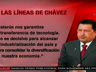 Chávez reiteró la voluntad de intensificar relaciones con