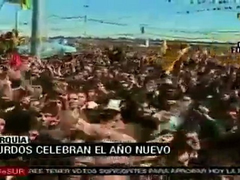 Turquia: Kurdos celebran el año nuevo