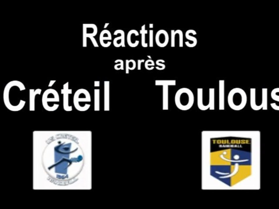 20-03-10 Réactions après Créteil-Toulouse