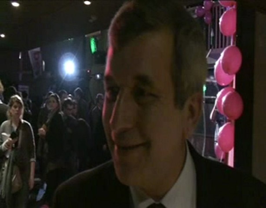 Réaction de Jean-Luc Laurent à la victoire de M.Huchon