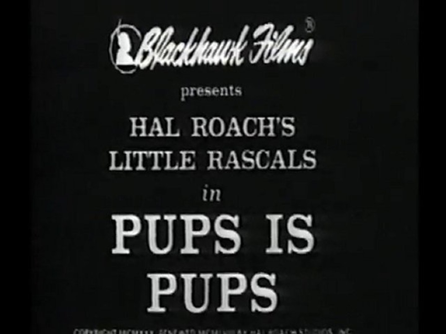 Our Gang: Pups is Pups (1930) - video Dailymotion