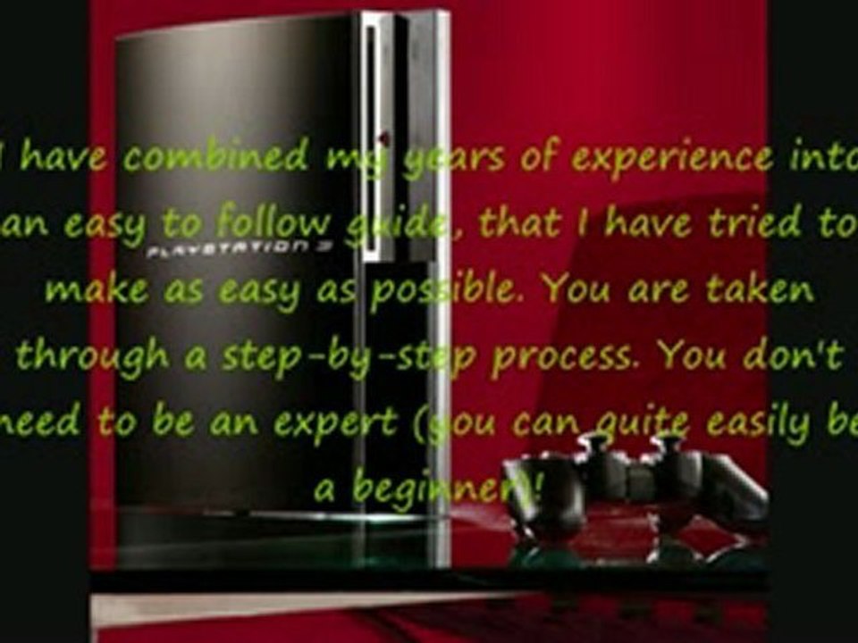 How to repair a PS3 yellow/red light errors