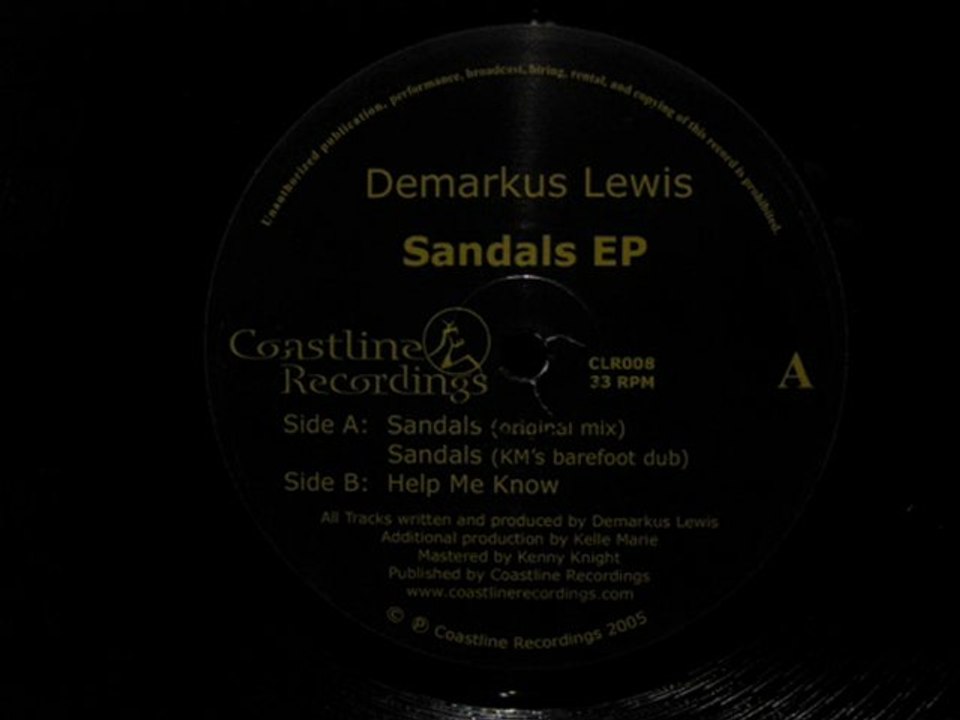 Demarkus Lewis.Sandals EP.Original Mix.