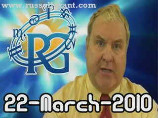 RussellGrant.com Video Horoscope Aries March Monday 22nd