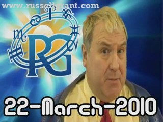 RussellGrant.com Video Horoscope Virgo March Monday 22nd