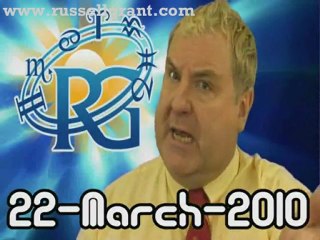 RussellGrant.com Video Horoscope Cancer March Monday 22nd