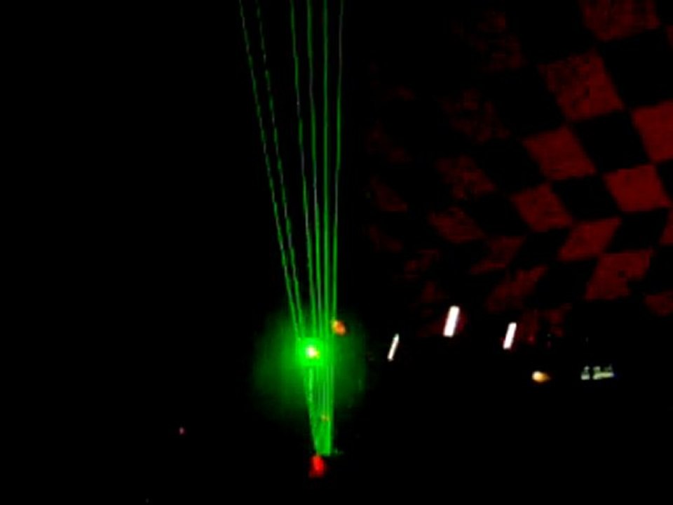 harpe laser de Jean Michel Jarre