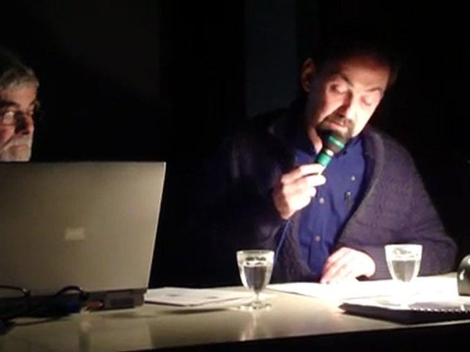 Philippe présente le thème de sa conférence